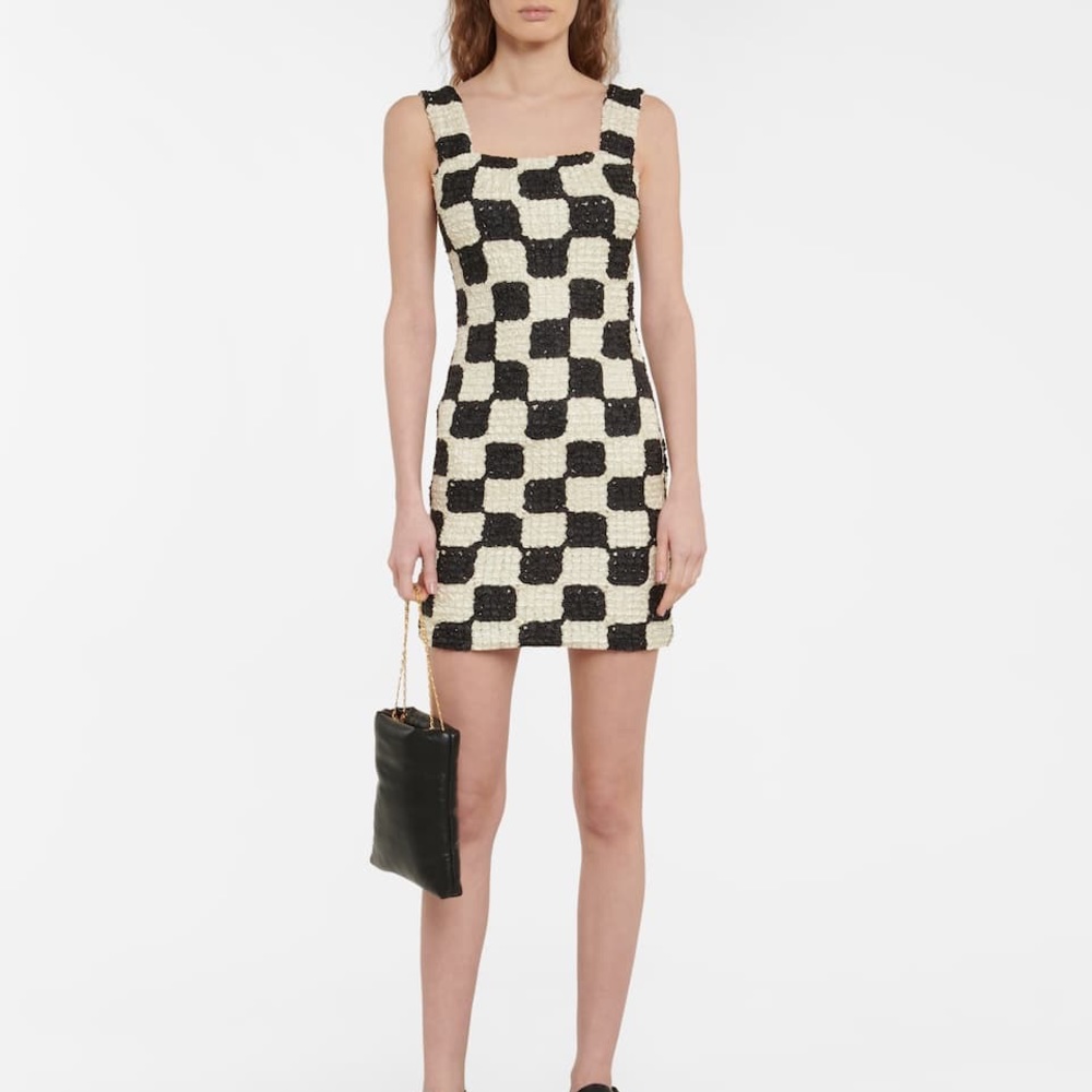 NANUSHKA
Najya checked minidress